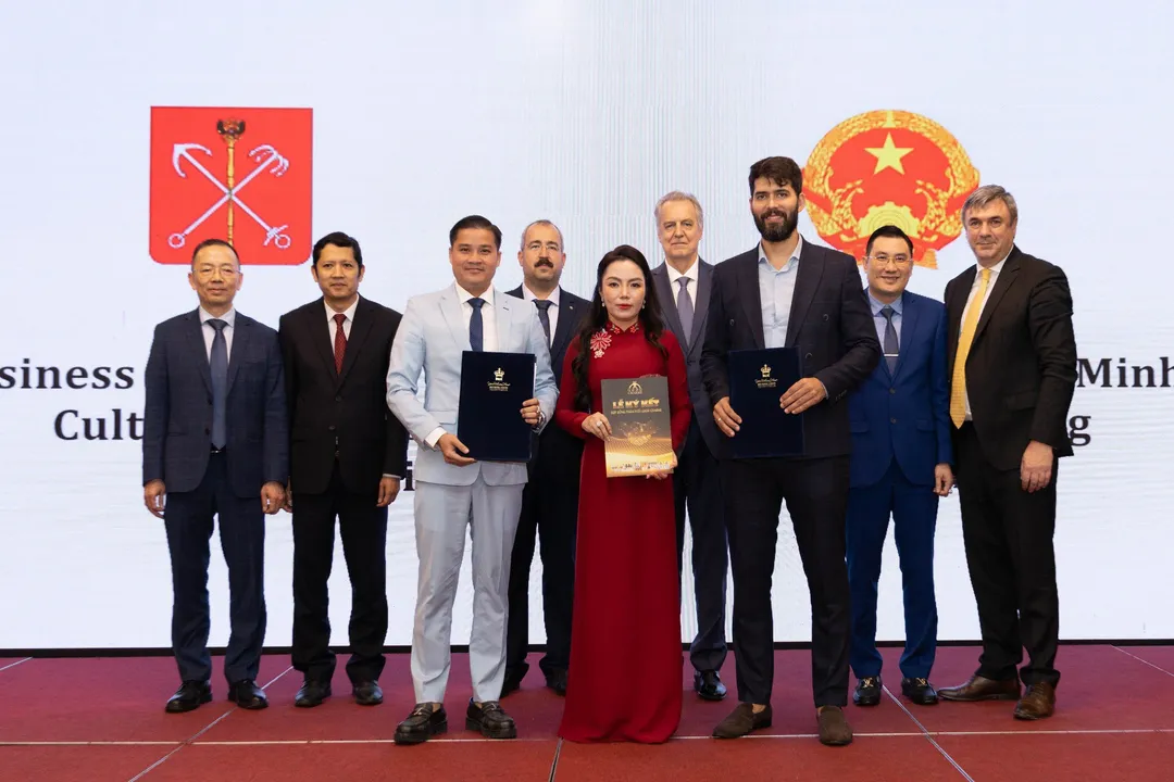 GOODCHARME THAM DỰ DIỄN ĐÀN DOANH NGHIỆP TP. HCM - SAINT PETERSBURG