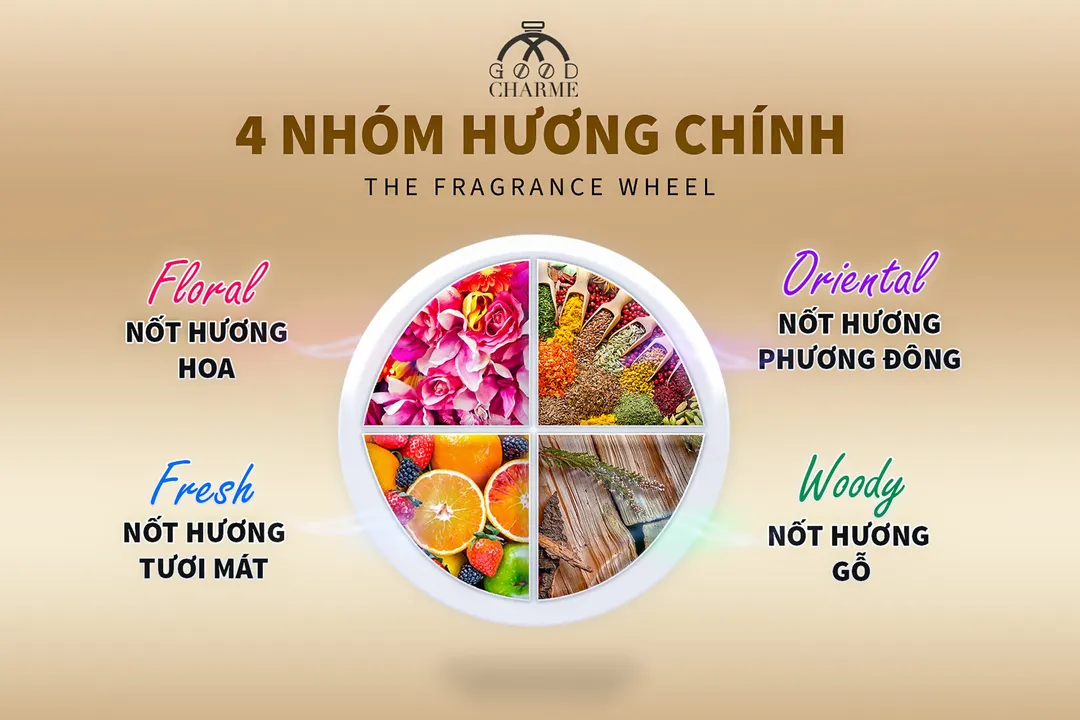 TẤT TẦN TẬT VỀ NHÓM HƯƠNG TRONG NƯỚC HOA (PHẦN 1) 